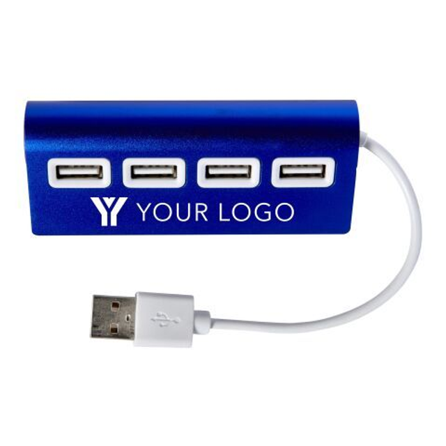 Aluminium USB hub Leo