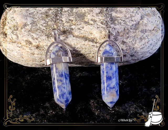 Pendentif Sodalite bleue