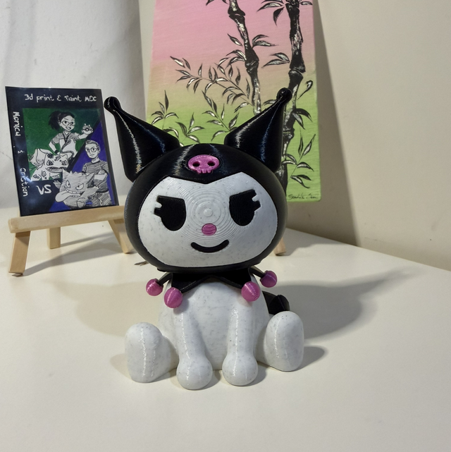 Fanart pla effetto multicolor o glitter