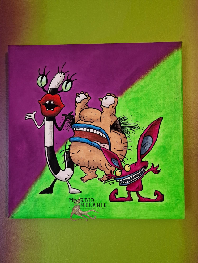 Aahh! Real Monsters Canvas 