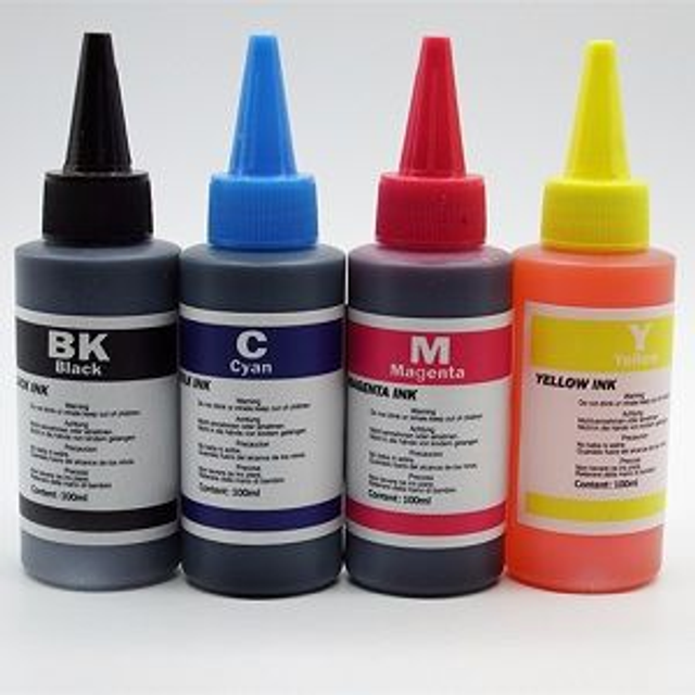 Magenta  INK 100ml FOR HP LEXMARK CANON BROTHER