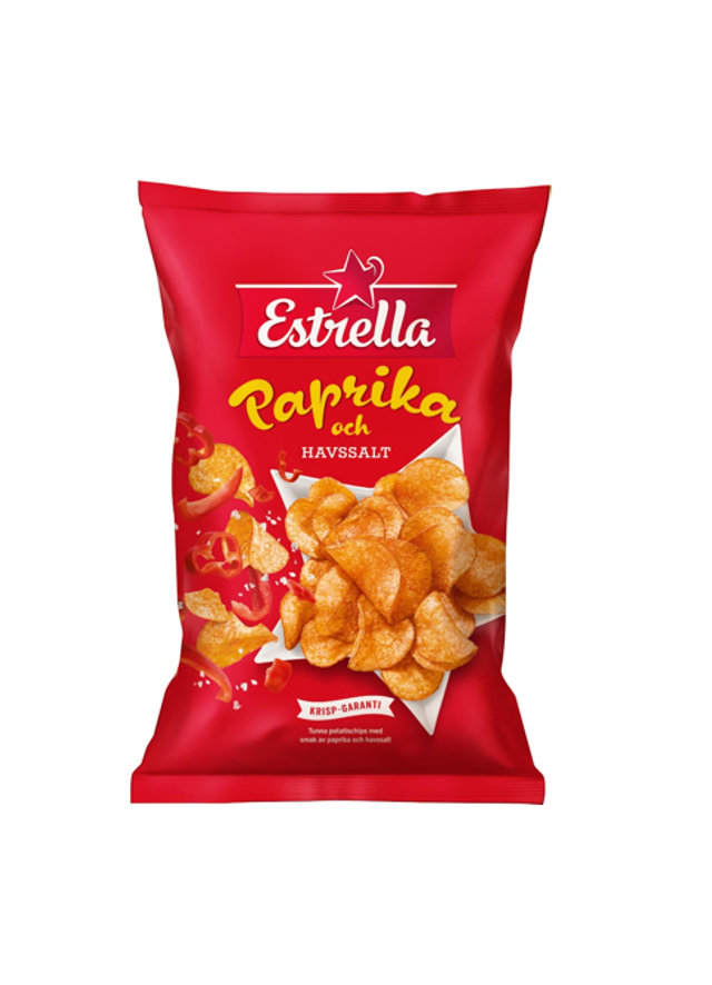 Est Chips Paprika & Havssalt - 175g