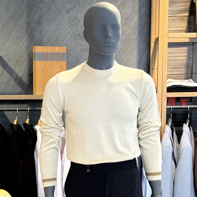 Herren Pullover Beige