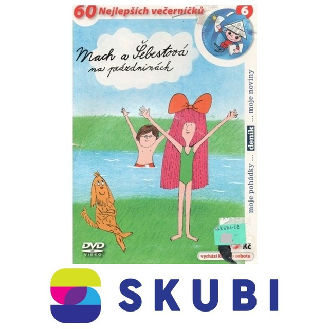 DVD Mach a Šebestová na prázdninách