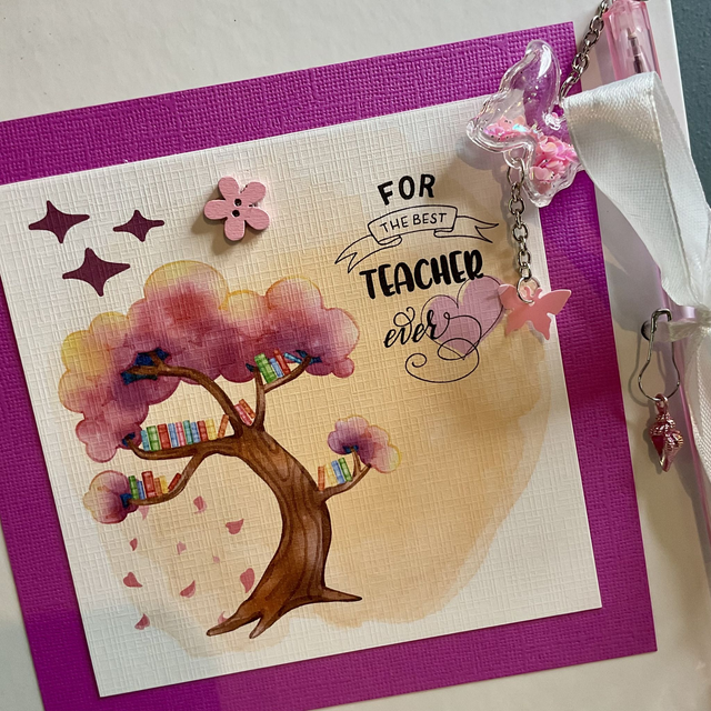 Personalised teacher’s frame. Beautiful appreciation gift for teachers.