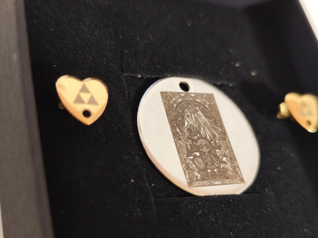 Médaillon mosaïque Zelda