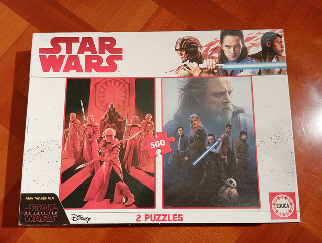 2 puzzles Star wars Educa 500 pièces 