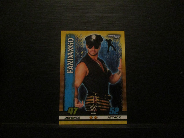 Fandango - Smackdown Live Slam Attax 10th Edition Original Trading Card #148