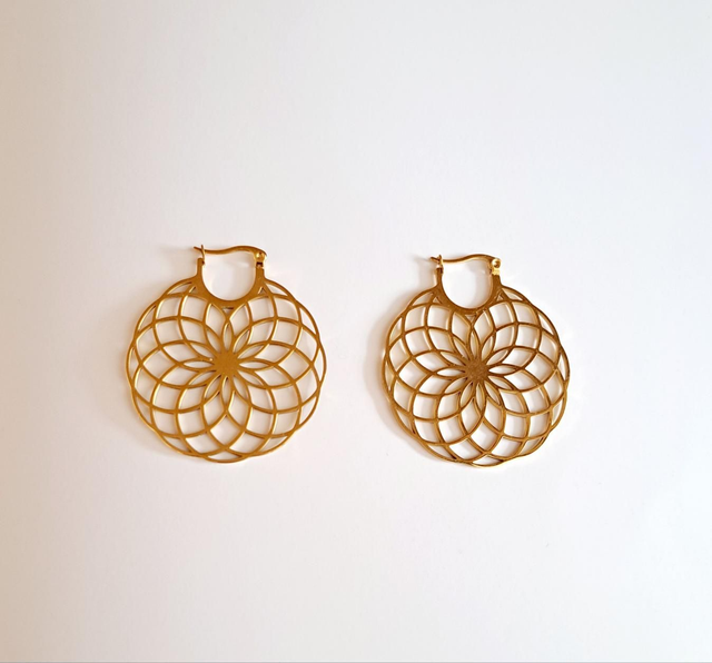 Boucles d'oreille acier inoxydable 