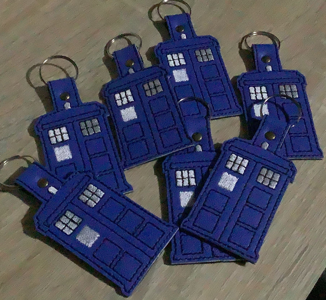 Timelord Keyrings