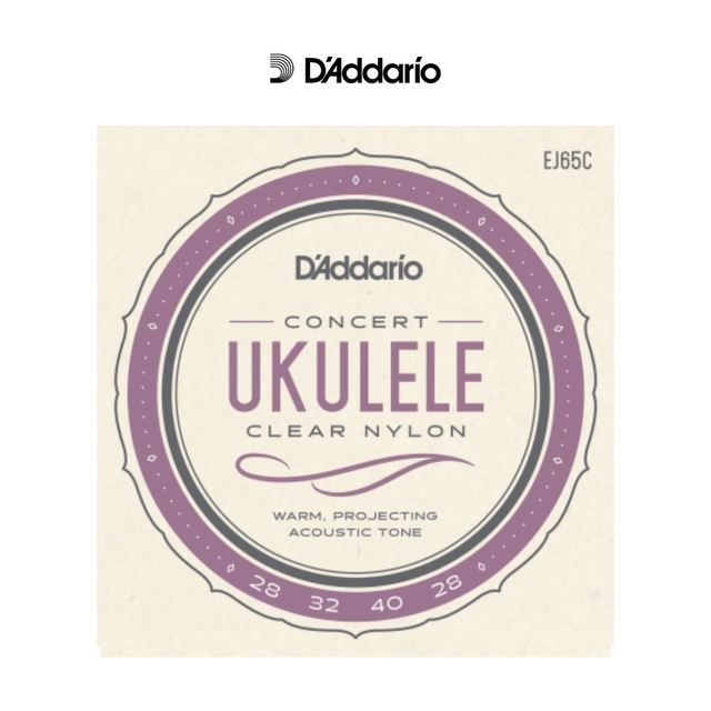 Daddario - EJ65C Ukulele strängset I Concert
