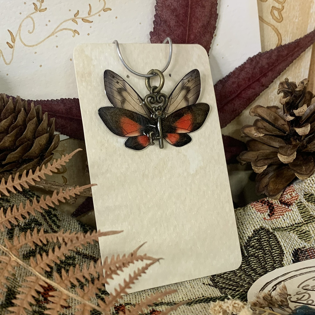 Collier Queen Fairy - rouge