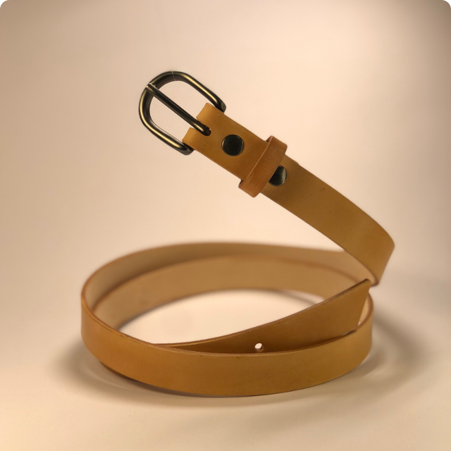 Ceinture 25 mm - Tannage végétal