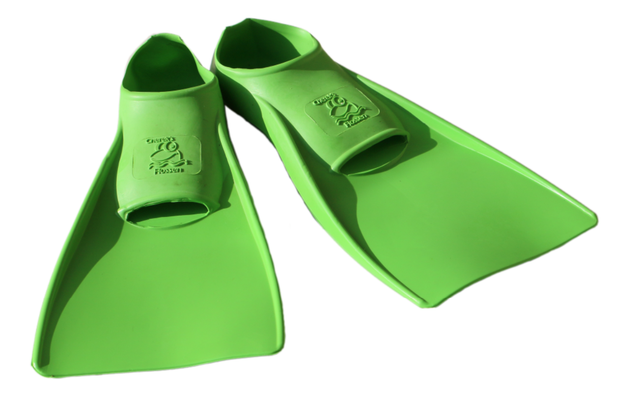 Cherek's "Entenschuhe" Grösse 22-24, grün