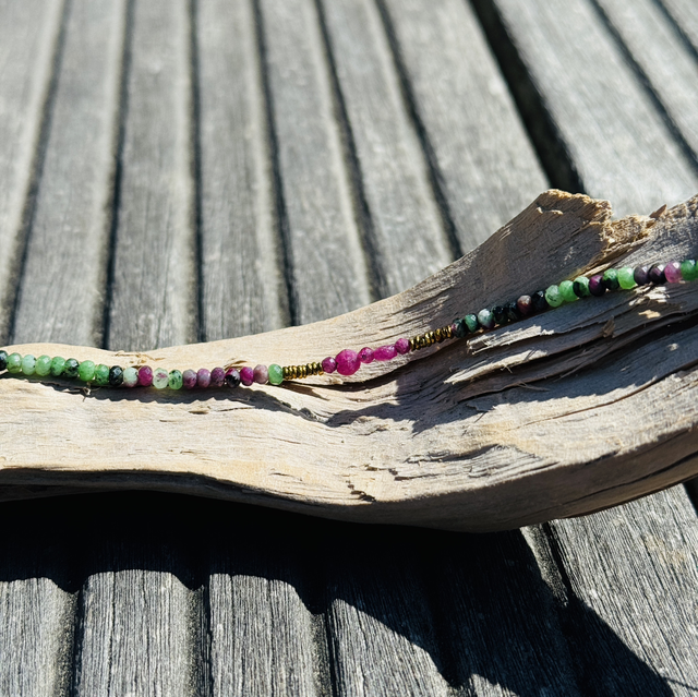 Bracelet Solo Rubis Zoïsite