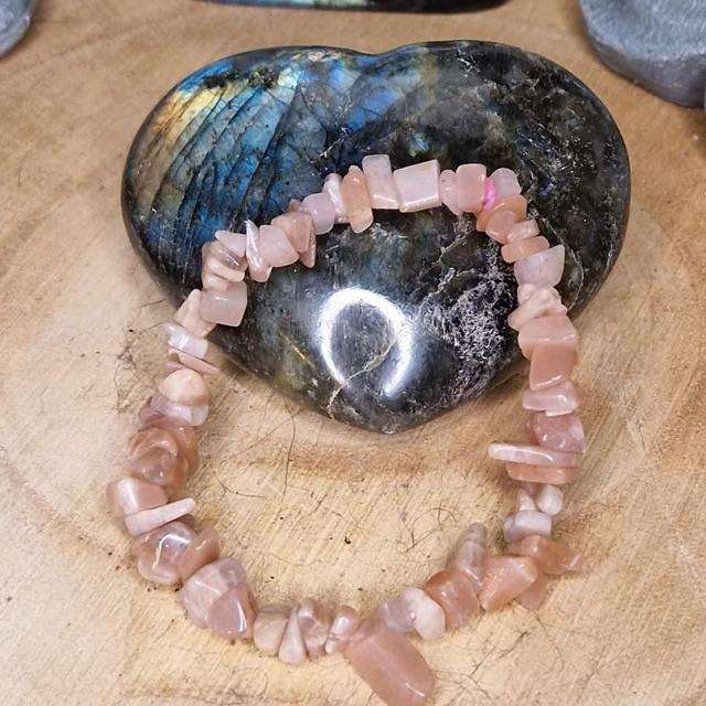 Bracelet en Pierre de Lune 