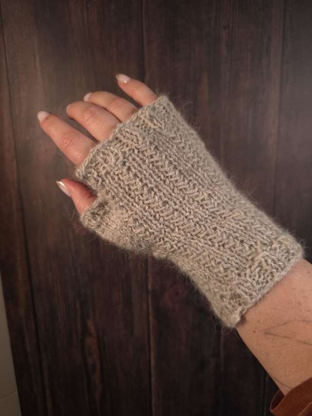 Mitaines fantaisie (gris)