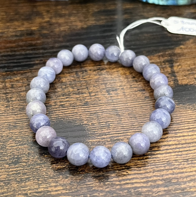 Bracelet de Tanzanite naturelle