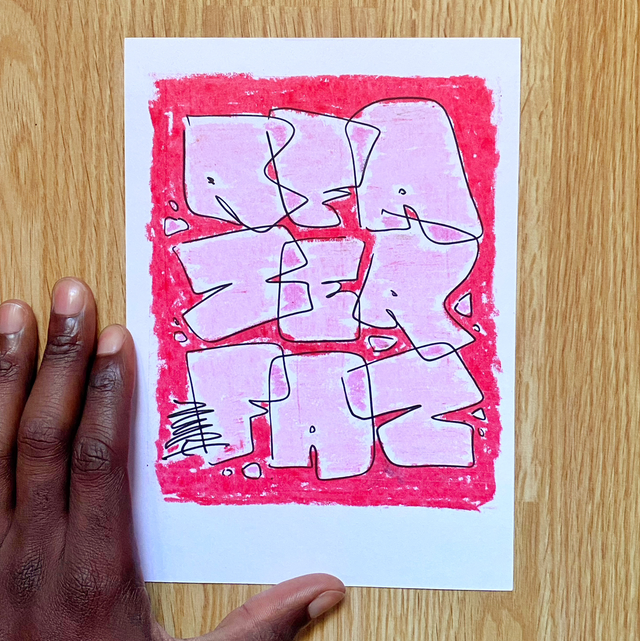 Superposition Pitaya - 14x21cm / 2025