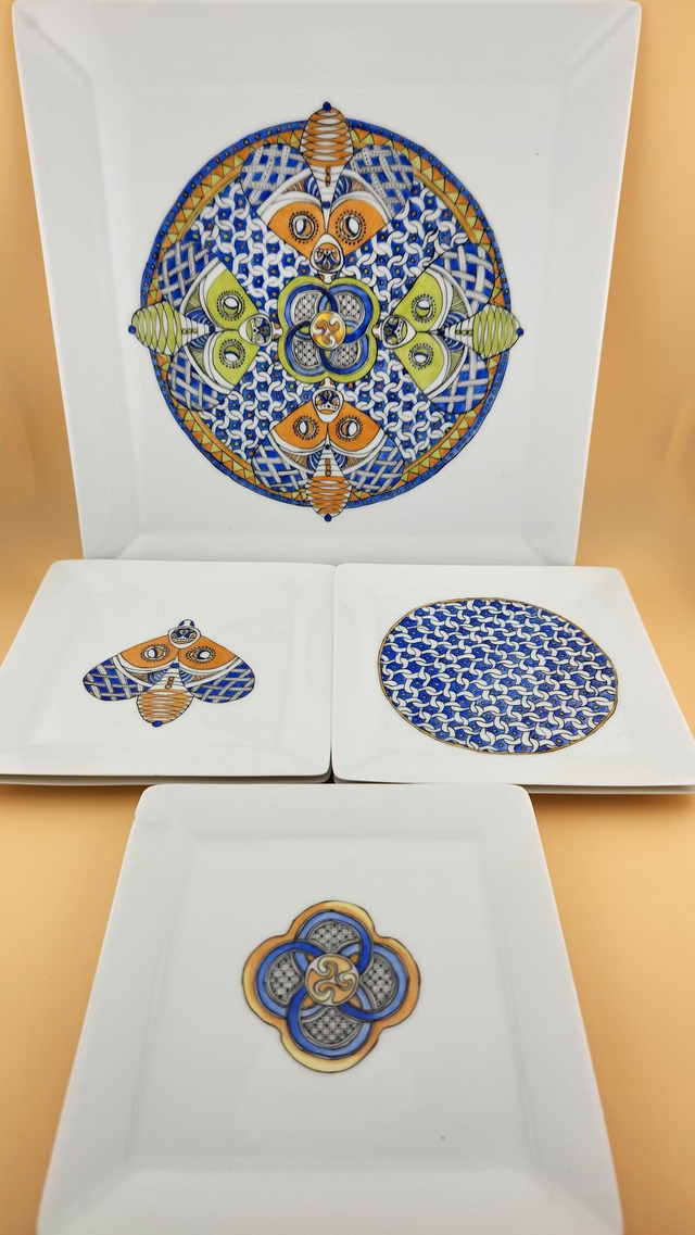 SET Assiette carrée - DPSET