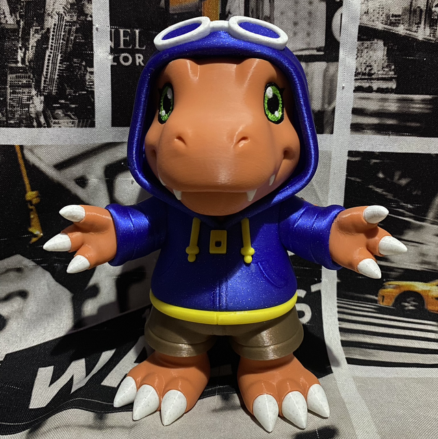 Fanart pla effetto multicolor o glitter