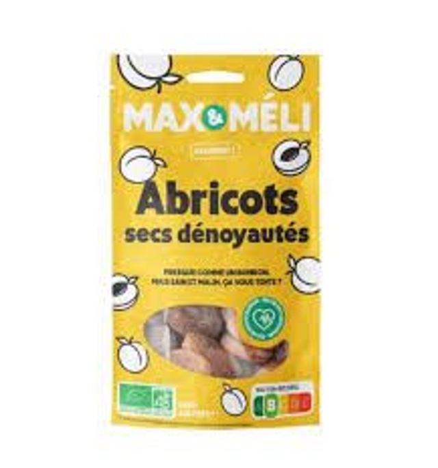 Abricots Séchés Dénoyautés Bio 250g | Max &amp; Méli