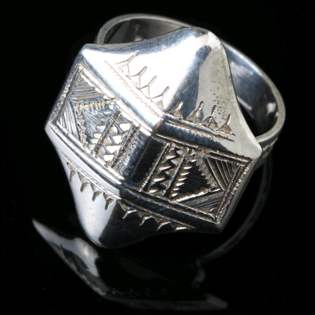Bague homme en argent Massif 