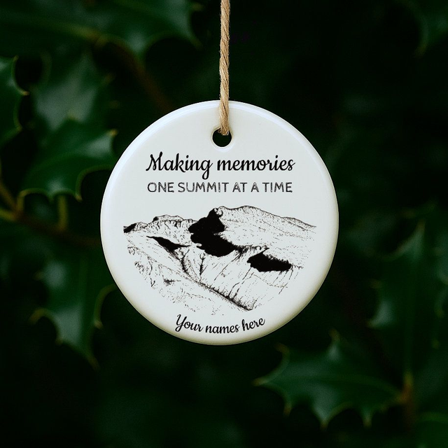 Personalised Lake District Ceramic Decoration/Keepsake