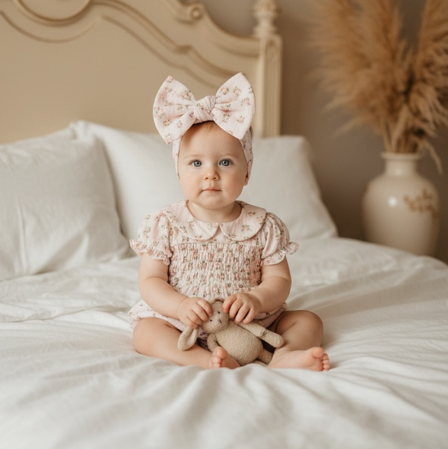 Baby Girls Roses Romper 