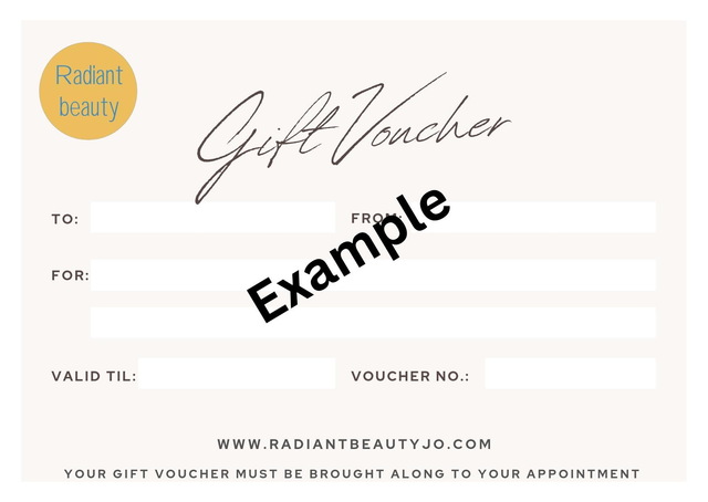 Gift voucher