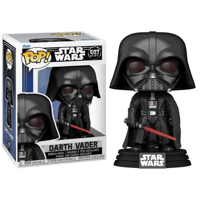 Funko - STAR WARS - POP Funko 597 - Darth Vader