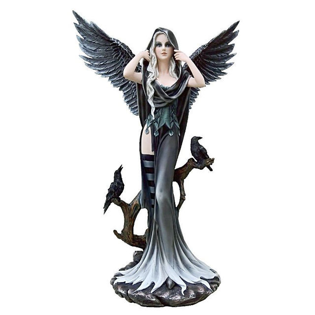 Fée grande - Noire deux corbeaux