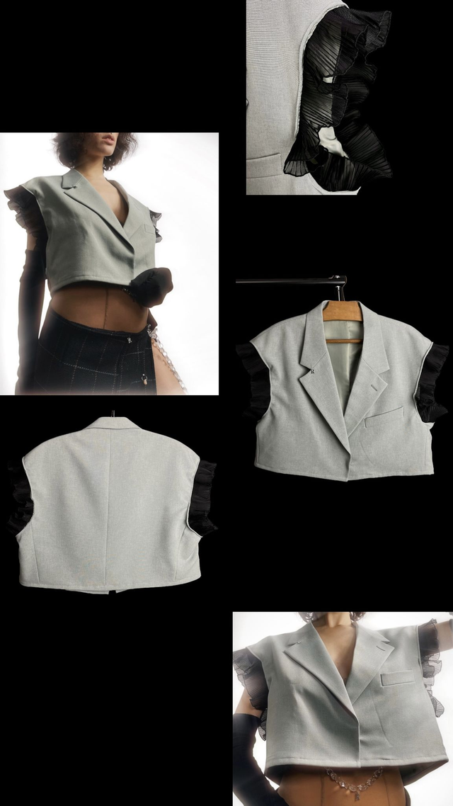 Blazer Upcycled - Albert(e) - XXL