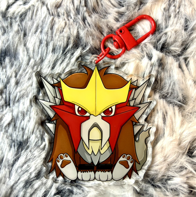 Entei Keychain