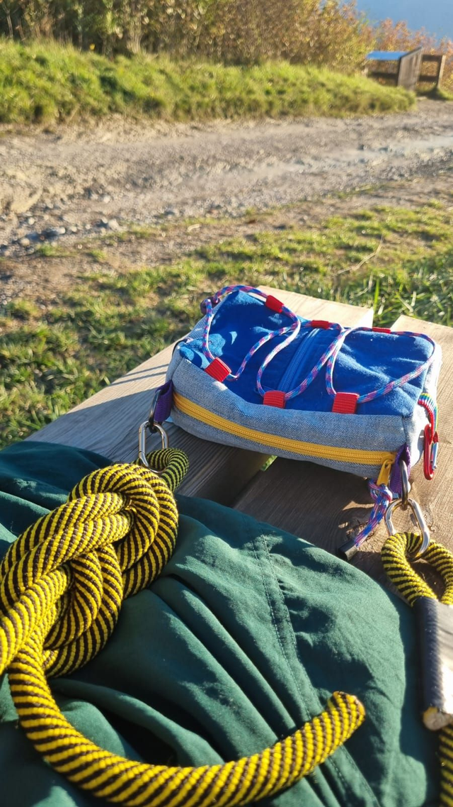 Sac Canadien (tente canadienne) Upcyclé - jeans