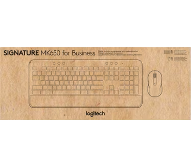 Logitech MK650 Signature keyboard en muis