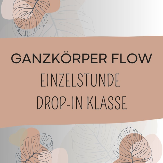 Ganzkörper Flow - Einzelstunde Drop-In Klasse