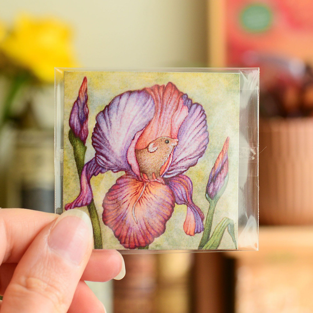 "A Curious Mouse" Magnet
