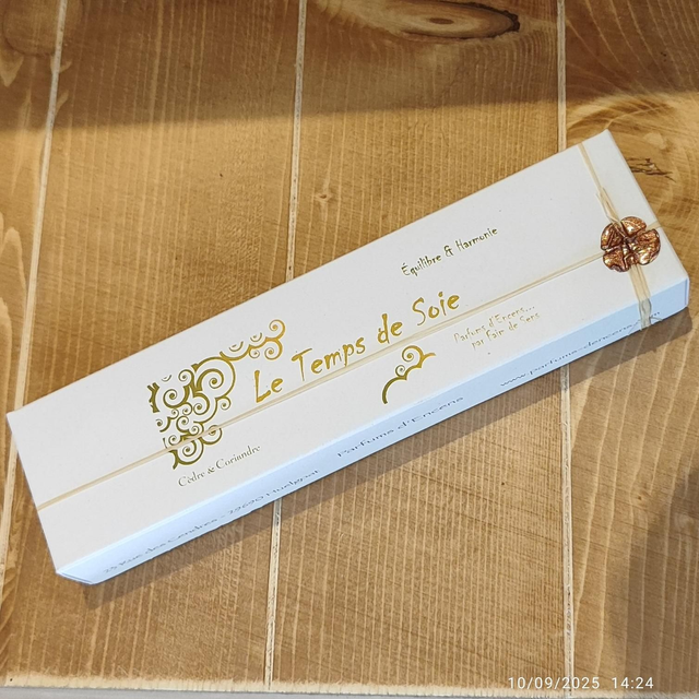 Encens &quot;Le Temps de Soie&quot;