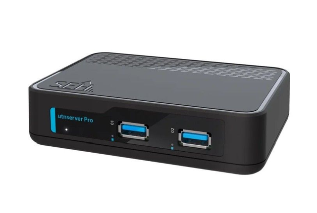 SEH utnserver Pro, USB 3.2 Gen 1 över LAN (för tex klicker)