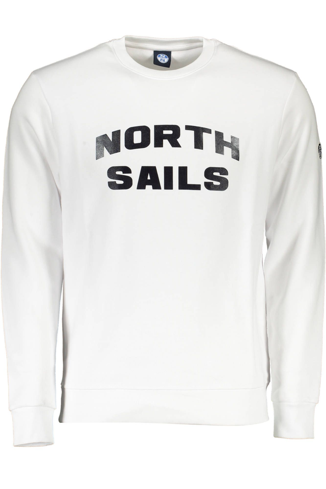 NORTH SAILS FELPA SENZA ZIP UOMO BIANCO