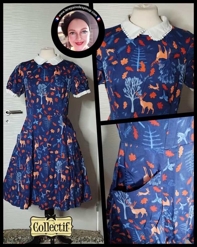 Robe Collectif Mainline Peta Forest Friends T44