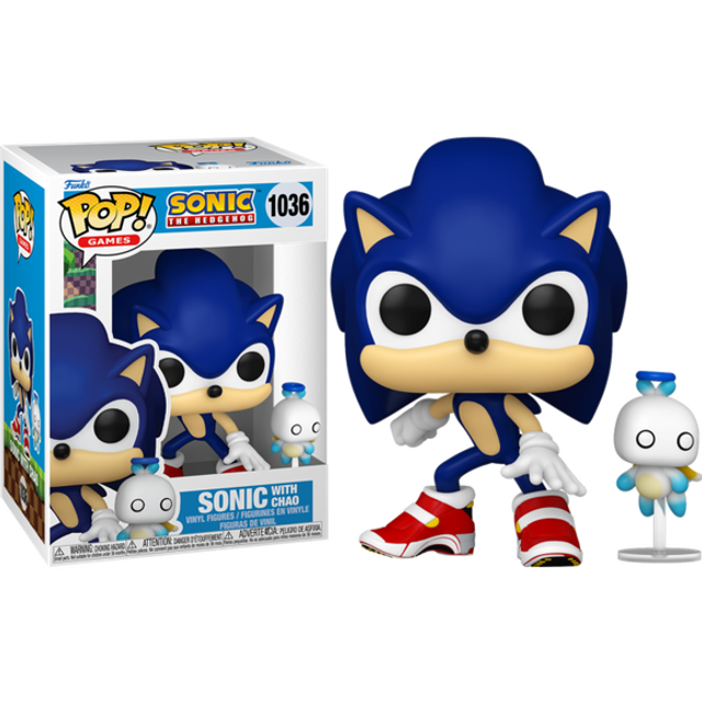 Sonic the Hedgehog: Sonic with Chao Pop! #1036
