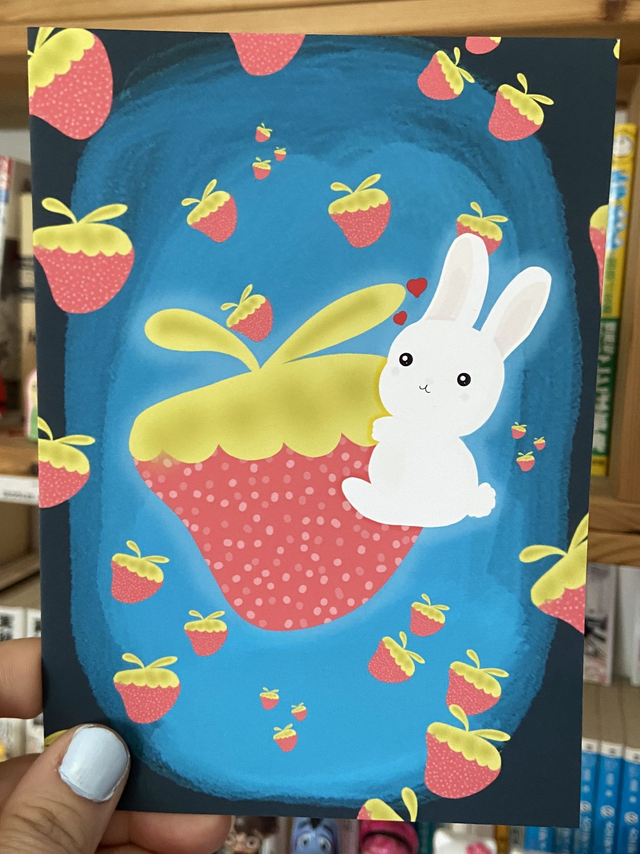 LAPIN AUX PAYS DES FRAISES