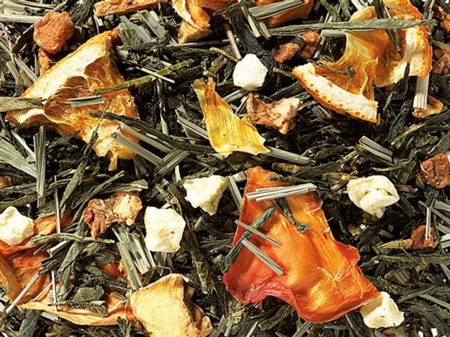 Thé Vert Orange Fruit De Passion 100 g