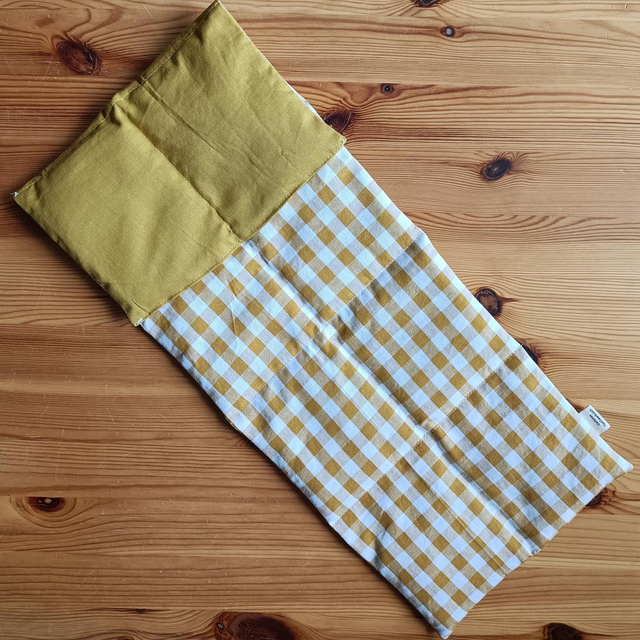 Rapskissen, Wärmekissen mit Rapssamen, 20×60cm