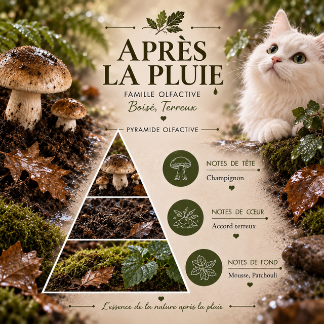 Bougie engagée Après la pluie