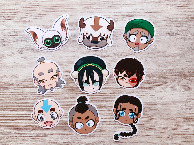 Avatar the last air bender Stikers 