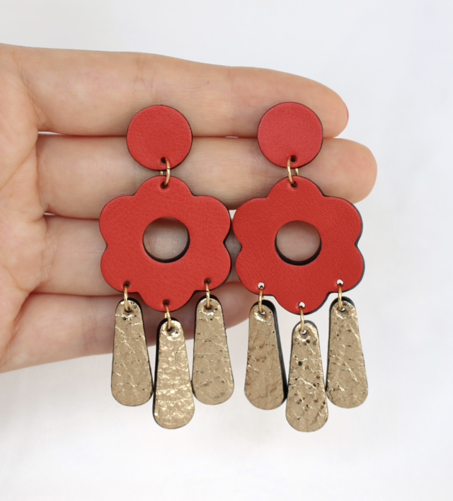 Tara • rouge, doré