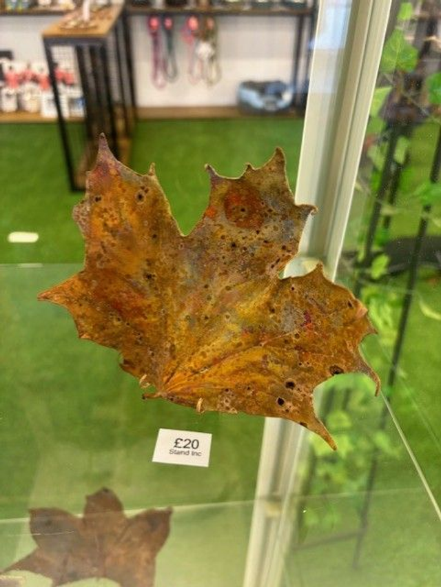 COPPER INFUSED LEAVES